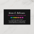 Zoek naar interior decorator visitekaartjes Chic