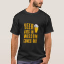 Recherche de amant de bière tshirts Drôle