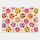 Recherche de visage souriant papier cadeau Mignon
