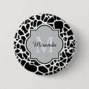 Recherche de black white badges Monogramme