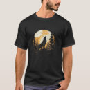 Recherche de howling wolf tshirts Lune