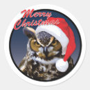 Recherche de oiseau de noël autocollants Pour enfants