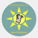 Recherche de adoption autocollants Secourir