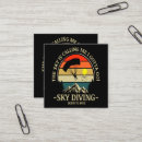 Recherche de parachutisme cartes visite Parachute