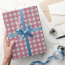 Zoek naar karmozijnrood cadeaupapier Patroon