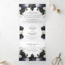Recherche de blanc bleu marine invitations Floral