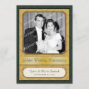 Recherche de simple 50th mariage anniversaire invitations Cinquante