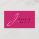Recherche de pour le maquilleur cartes visite Beauté