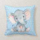 Recherche de éléphant bleu coussins Nurserie