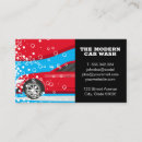 Recherche de voiture rouge cartes visite Customer
