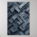 Recherche de motif industriel posters Moderne