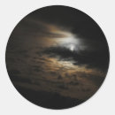 Recherche de lumière lune autocollants Ciel