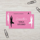 Recherche de studio de pilates cartes visite Méditation