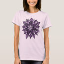 Recherche de pourpre de fleur tshirts Floral