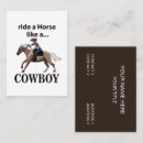 Zoek naar cowboys visitekaartjes Boerderij