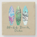 Recherche de vacances plage de dessous de verres Aquarelle