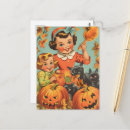 Recherche de chat halloween cartes postales Contenu génératif