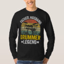 Recherche de drummer hommes tshirts Moyen