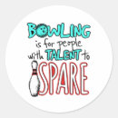 Recherche de bowling drôle autocollants Cuire