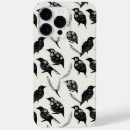 Recherche de corneille noire iphone coques Noir et blanc