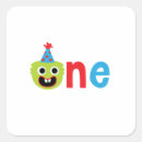 Recherche de monstre mignon autocollants Parti