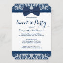 Recherche de white lace invitations Marine