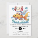 Recherche de poissons mignons invitations Bulles
