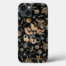 Recherche de cerise fleur iphone coques Noir