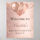 Recherche de balloons party posters Or rose