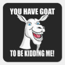 Zoek naar grappige geiten stickers Humor