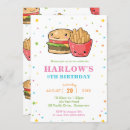 Recherche de burger party invitations Pour enfants