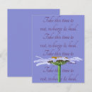 Recherche de couleur violette vœux cartes Bleu