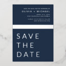 Recherche de bleu et argent invitations Typographie