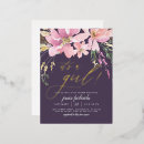 Recherche de purple baby shower invitations Pour elle