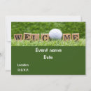 Zoek naar golf uitnodigingen Golfer