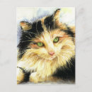 Recherche de fourrures cartes postales Peinture