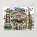Recherche de poteau totem cartes postales Alaska