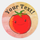 Zoek naar leuke tomaat stickers Voedsel