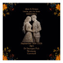 Recherche de noir et argent art Mariée et mariée