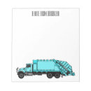 Recherche de camion blocsnotes Camion à ordures
