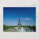 Recherche de point de repère de paris cartes postales Eiffel