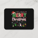 Recherche de le père noël cartes visite Nouveau