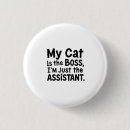 Zoek naar grappige kat buttons Typografie