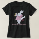 Zoek naar wit konijn tshirts Alice