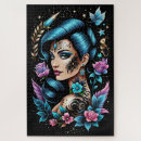Recherche de tatouages puzzles Floral