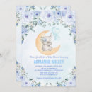Recherche de elephant baby shower garçon invitations Mother to be