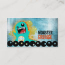 Zoek naar monsters visitekaartjes Kleurrijk