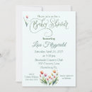 Recherche de tulipes invitations Baby