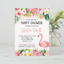Recherche de flamingo baby shower invitations Rose