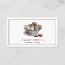 Recherche de confiseur cartes visite Cuisson